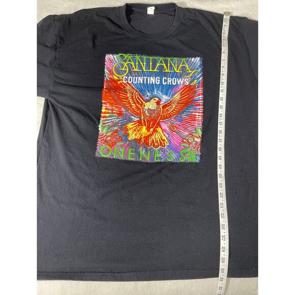 Santana Counting Crows Oneness Tour 2025 Shirt 2XL - Picture 4 of 7